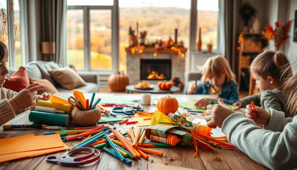 family-friendly fall crafts