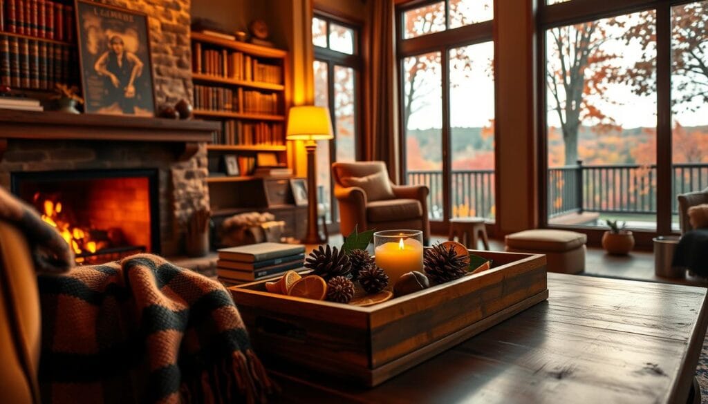 festive autumn home accents
