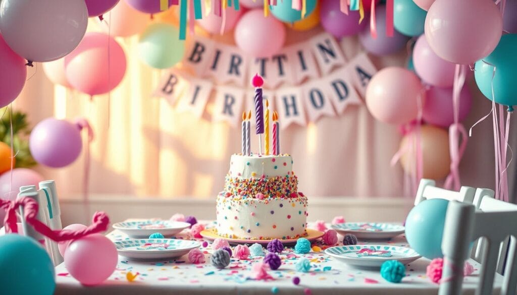 fun and whimsical birthday party decorations