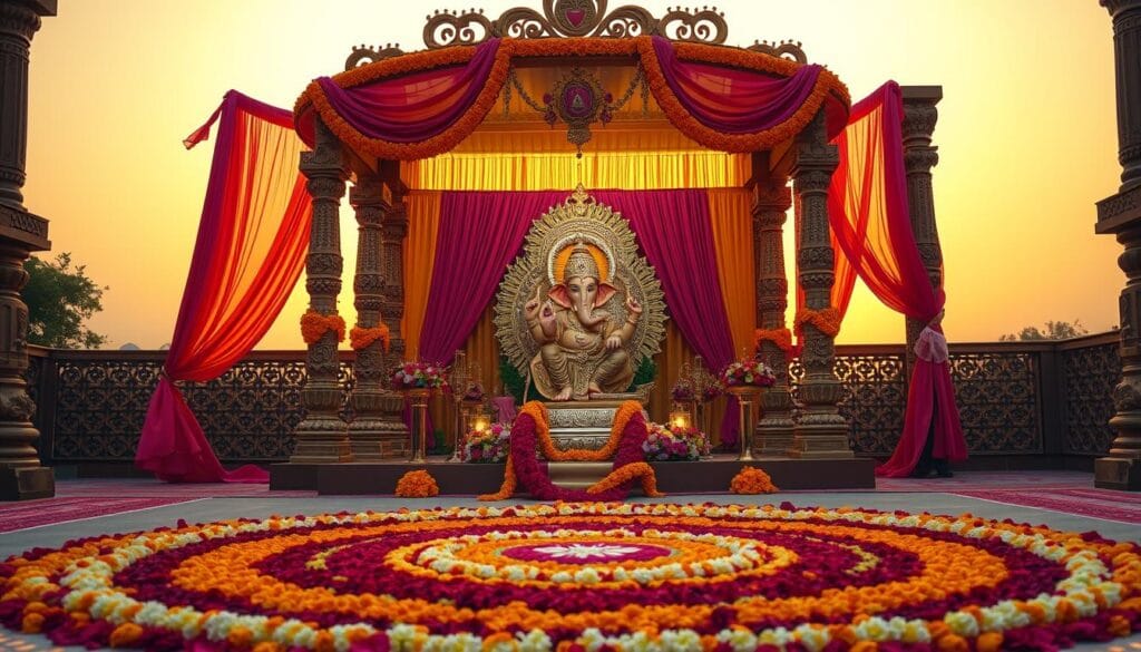 ganpati decoration themes
