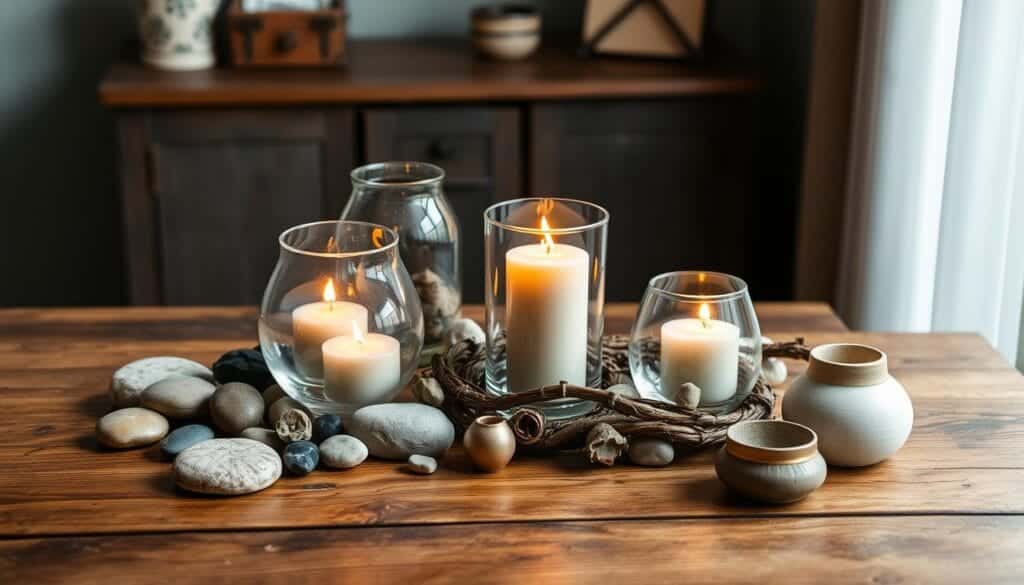 handmade candle holders