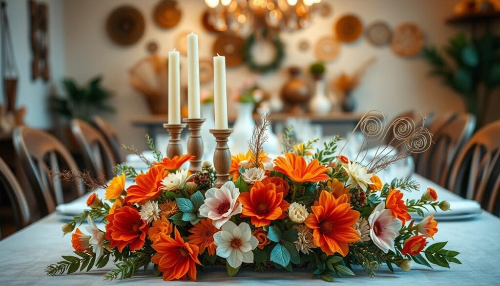 handmade table centerpieces