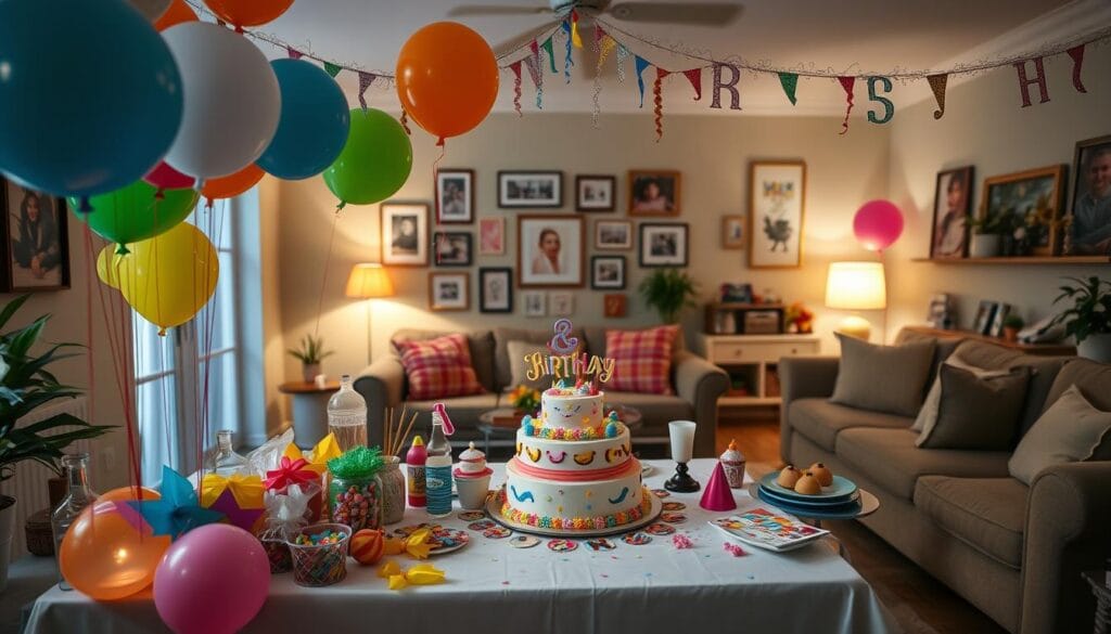 home birthday party themes