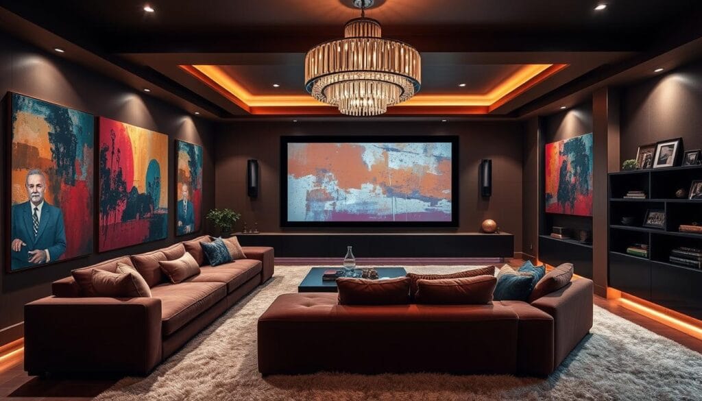 home theater decor inspiration