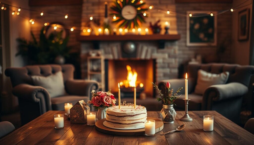 indoor birthday celebration lighting ideas