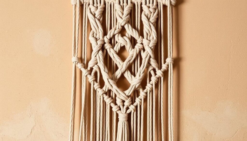 macramé wall hanging