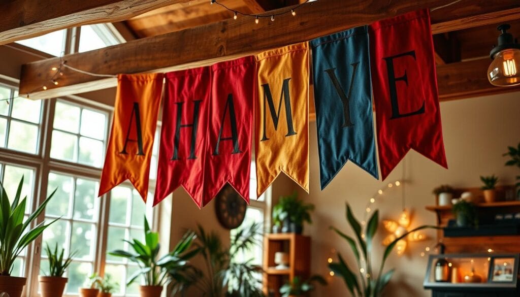 name banners