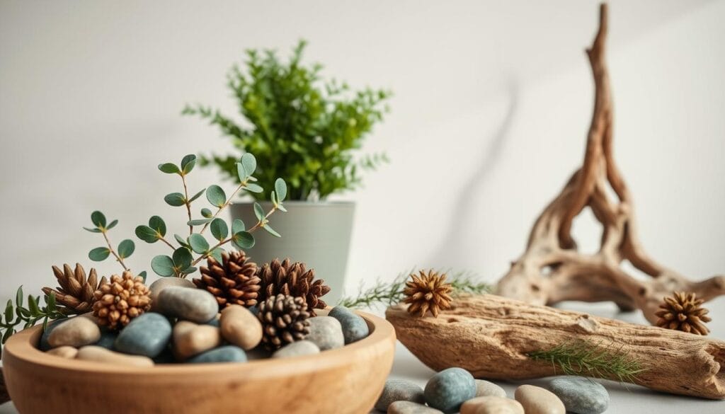 natural elements in decor