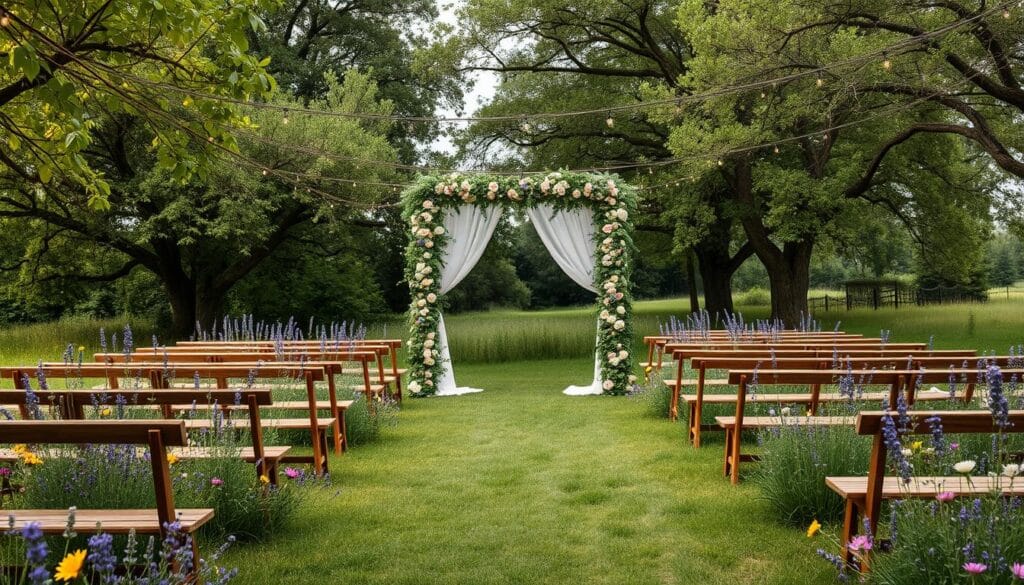 outdoor wedding decorations
