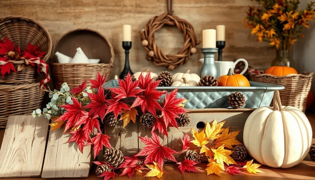rustic fall decor