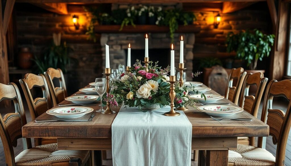 rustic wedding home decor
