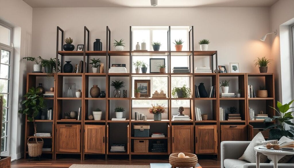 shelving for display and storage