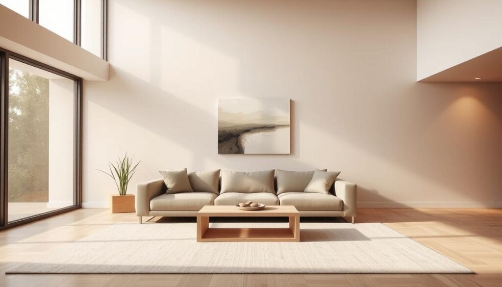 sleek and minimalist home decor