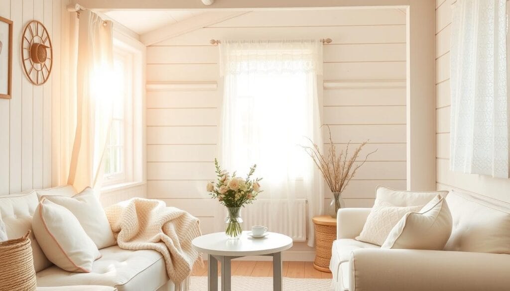 soft color palette for cottage style