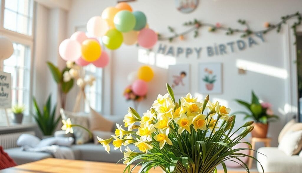 spring birthday decorations