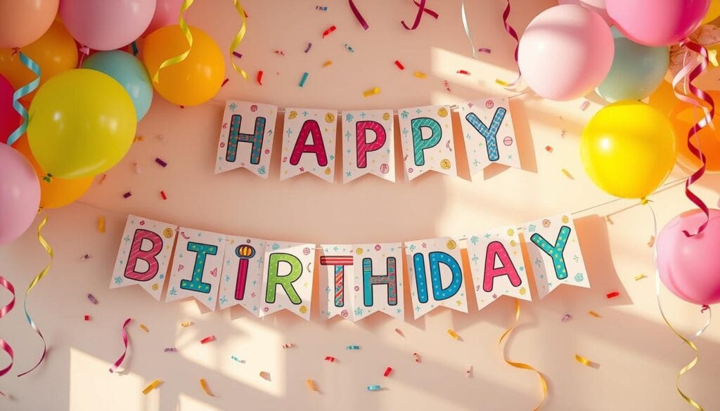 themed birthday banners
