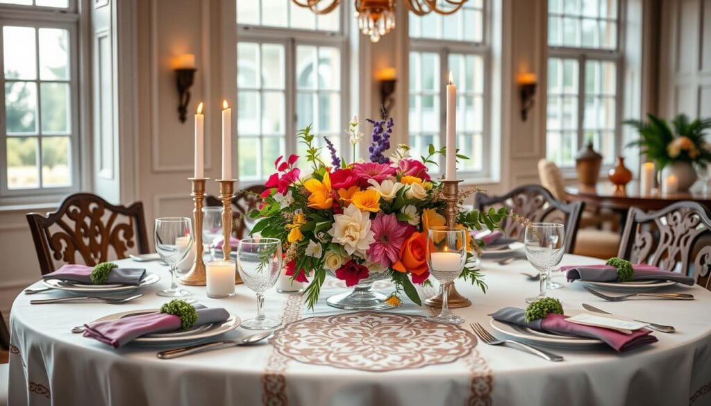 themed table settings