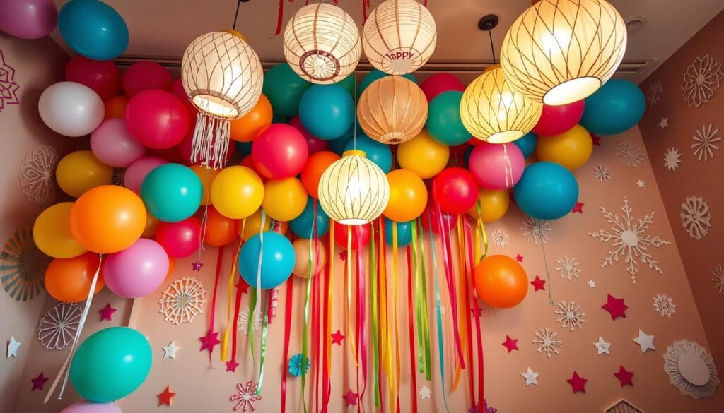 wall decor for birthday party