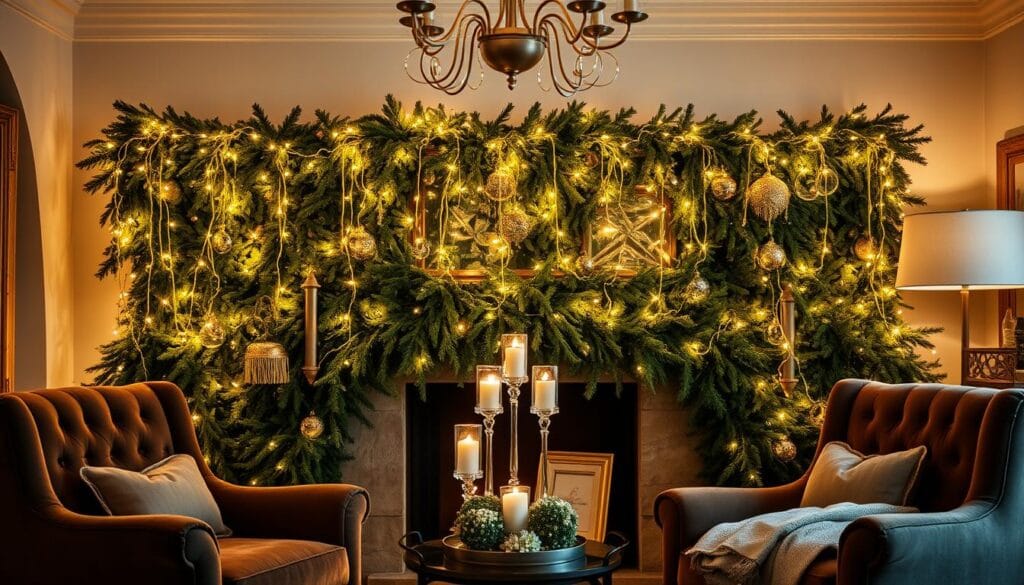 Champagne Inspired Christmas Lighting
