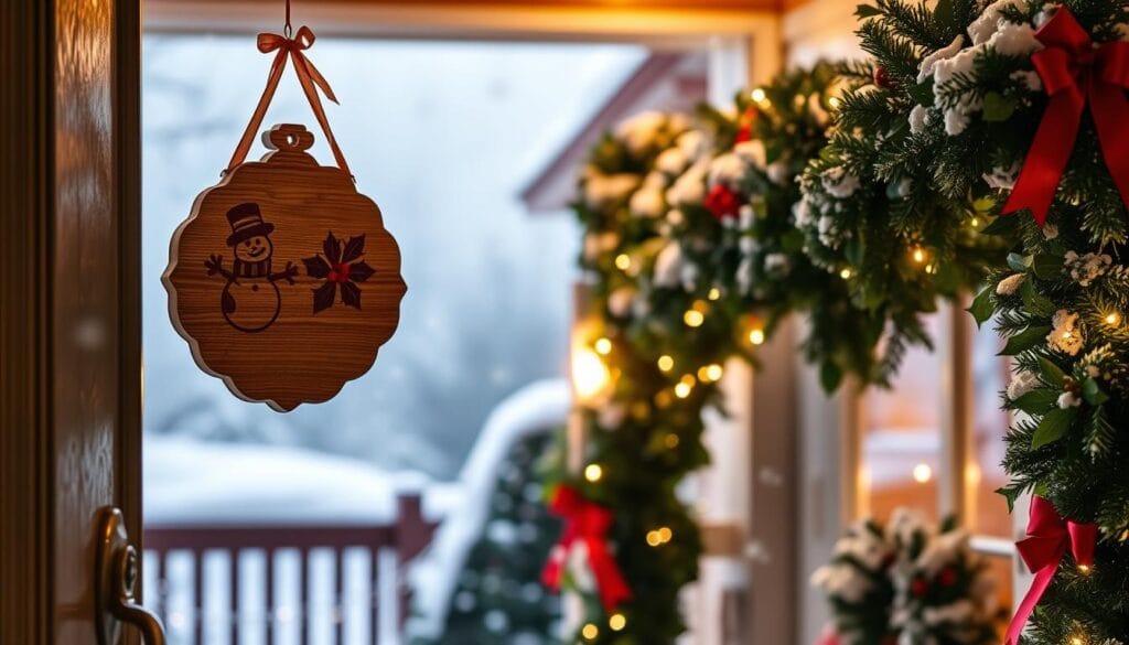 Christmas door signs