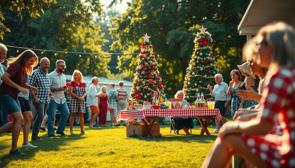 Christmas in July party ideas