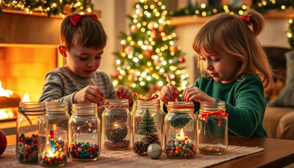 Christmas jar decorating ideas