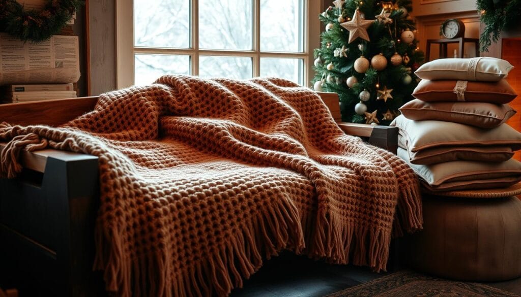 Cozy Christmas Textiles