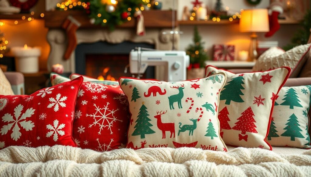 DIY Christmas Pillows