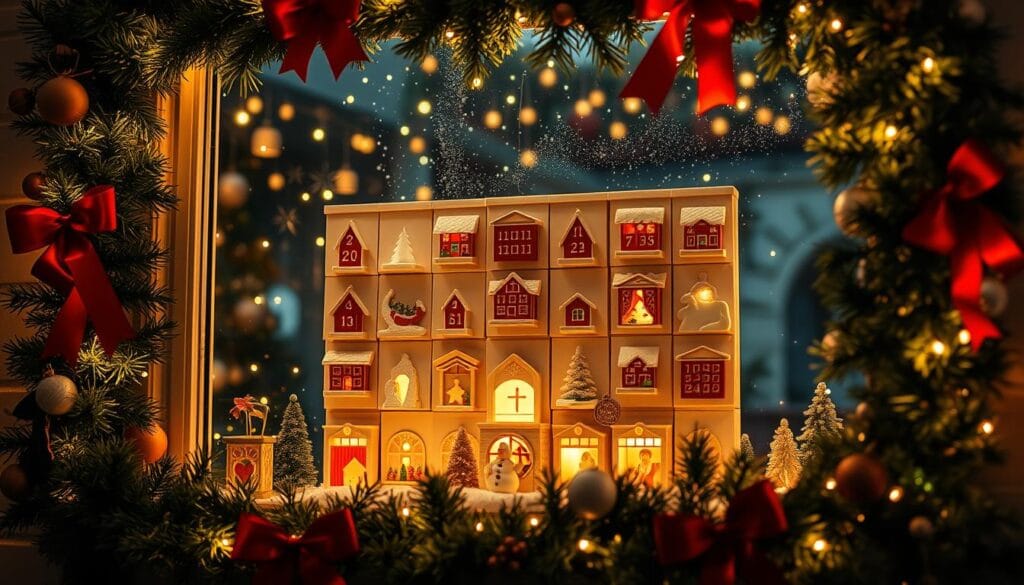 DIY Christmas window decor