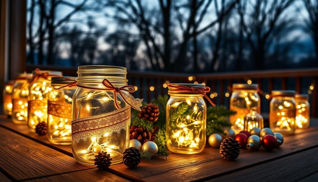 DIY Mason Jar Lanterns