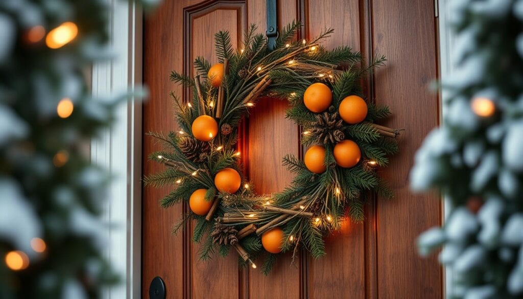 DIY New Year's Eve Wreath