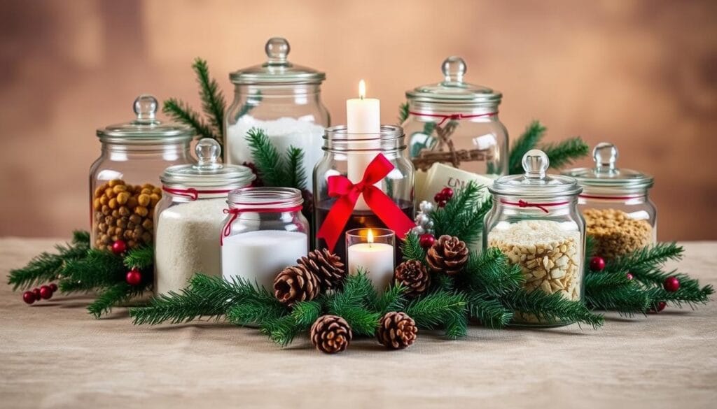 DIY holiday centerpiece
