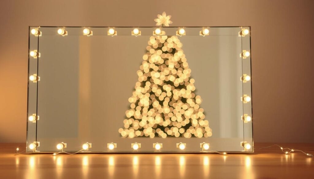 Incorporating Lights with Mirror Displays
