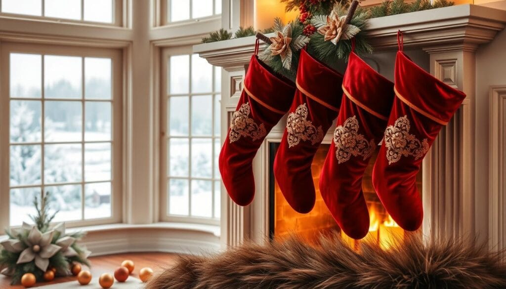 Luxurious Christmas Stockings