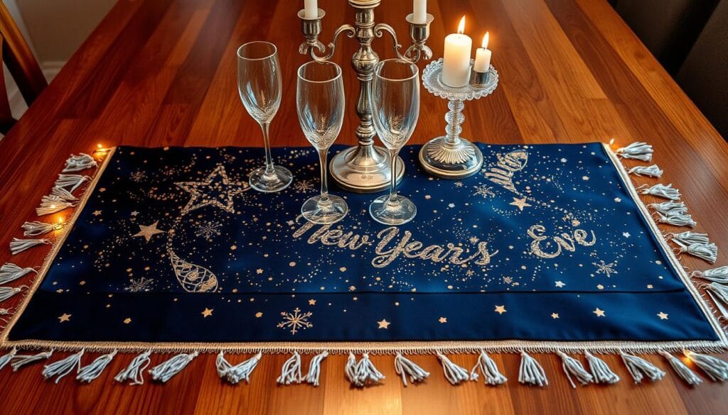 New Year's Eve table runner ideas