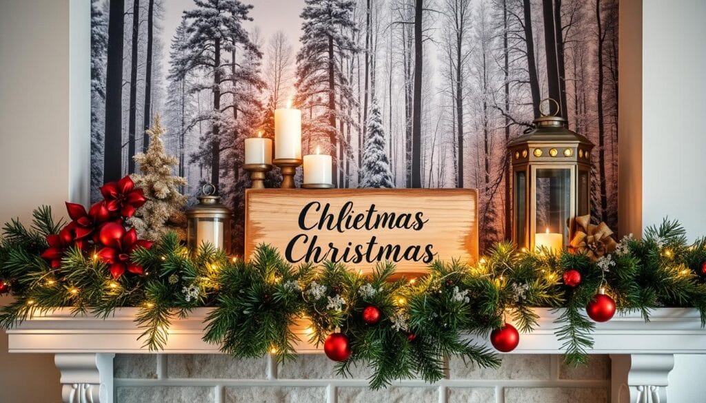 achieving a cohesive look in Christmas shelf decor
