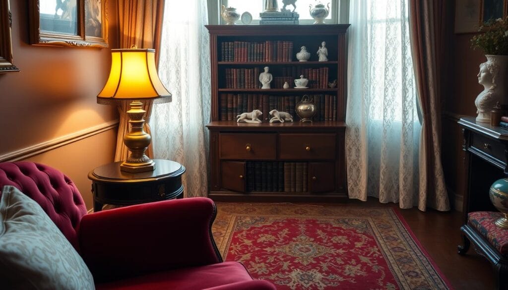 antique-inspired decor