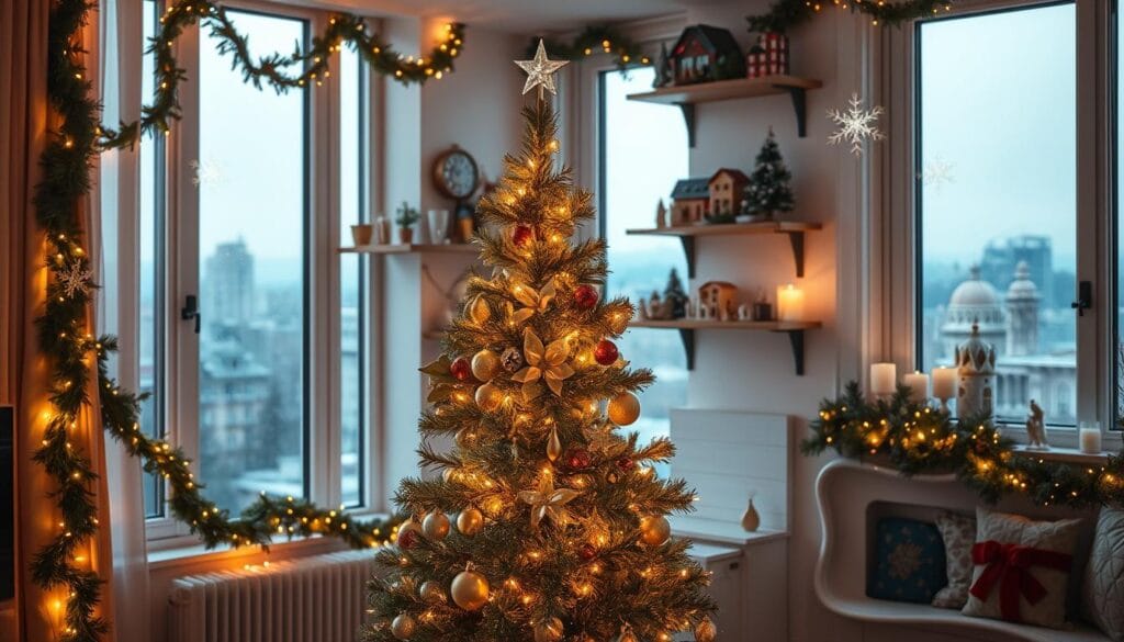 apartment Christmas decorations