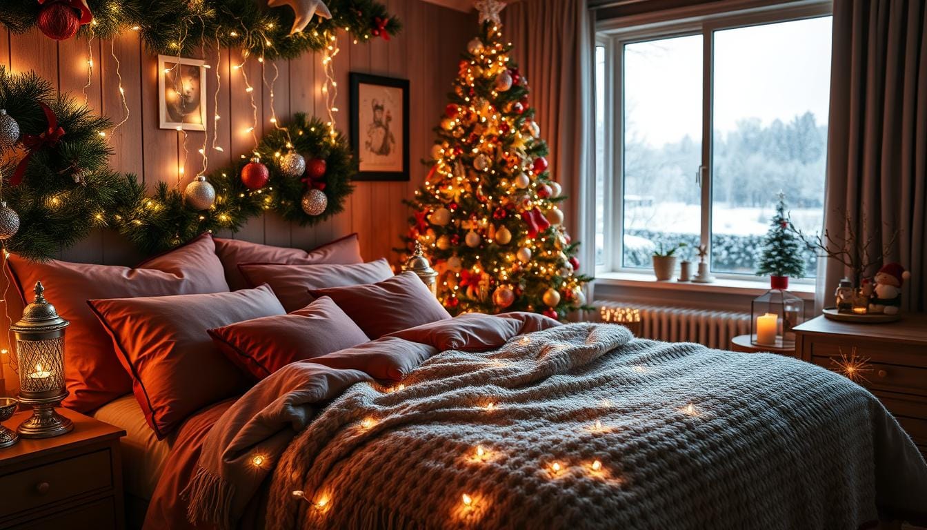 Magical Bedroom Christmas Decor: 15 Inspiring Ideas to Try 1 bedroom christmas decor ideas