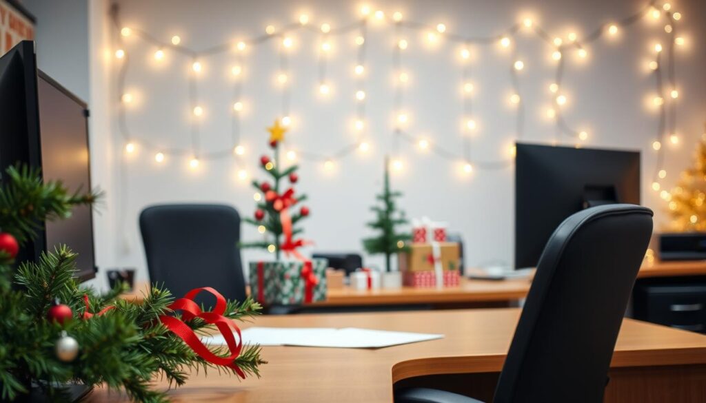 budget office holiday decorations