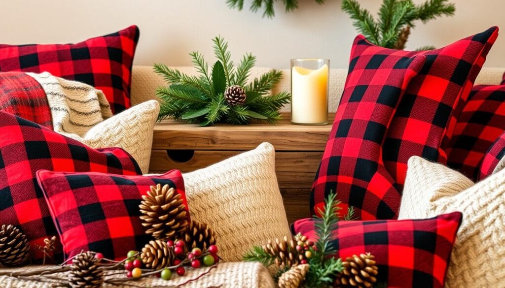 buffalo check christmas decor inspiration