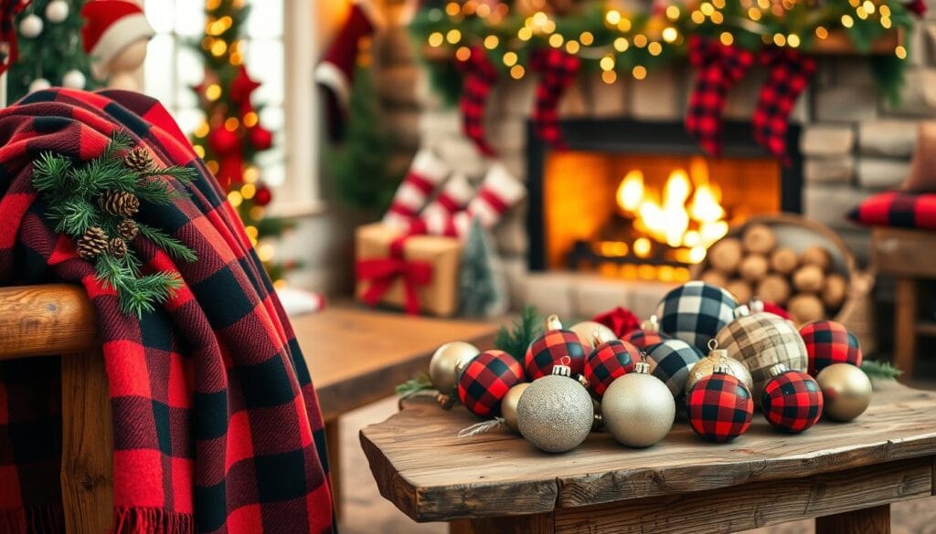 buffalo check christmas decorations