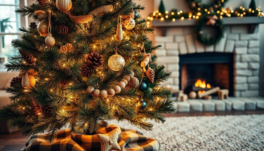 buffalo check christmas tree ideas