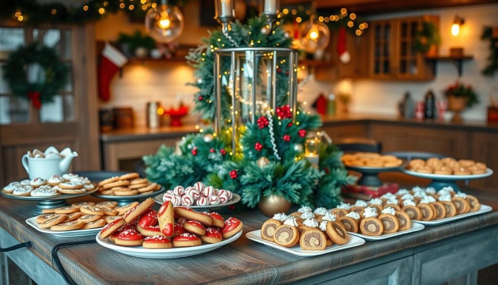 buffet-style display