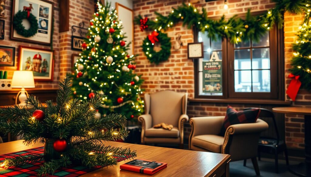 christmas cafe decor ideas