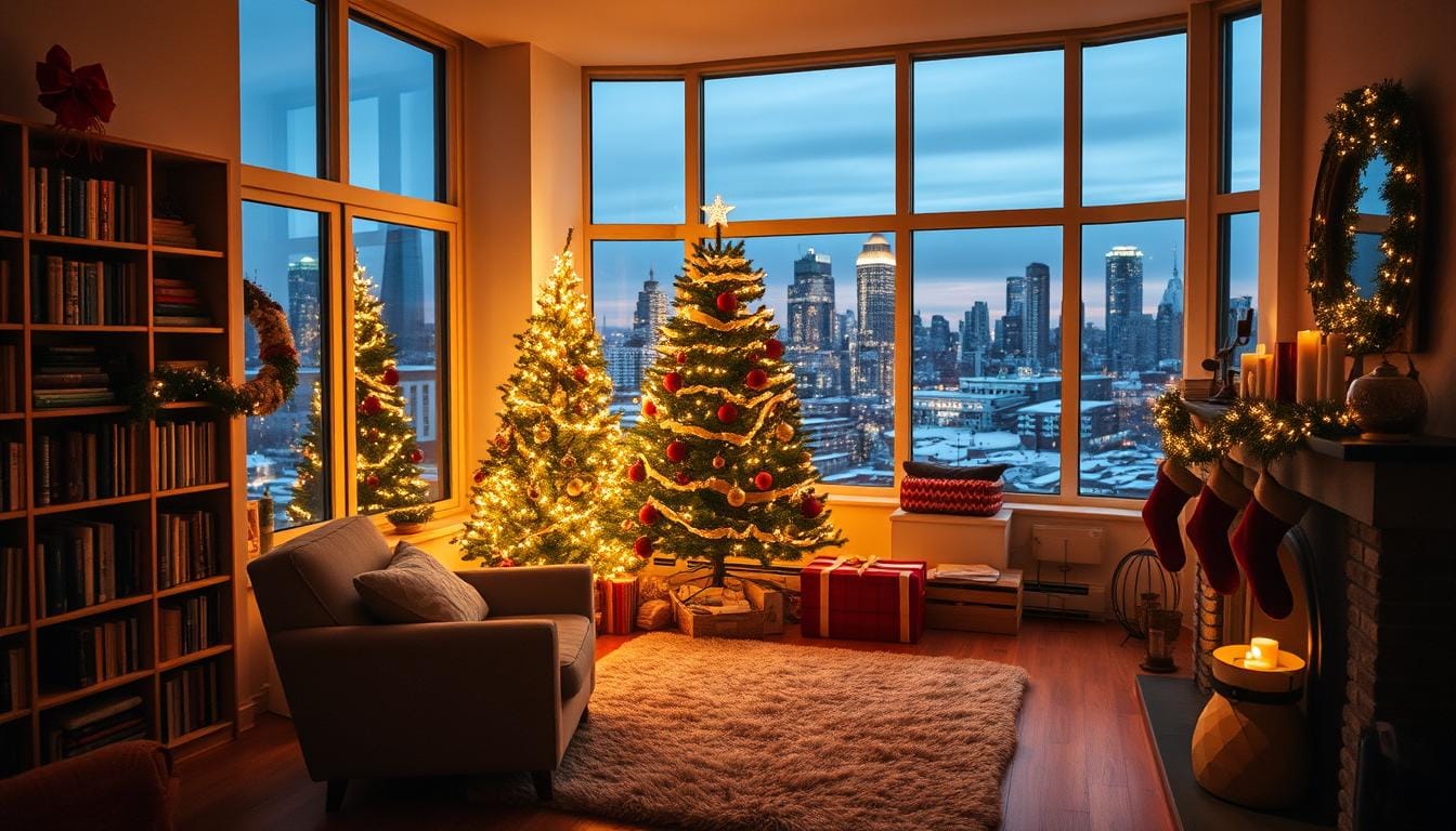 christmas decor ideas apartment