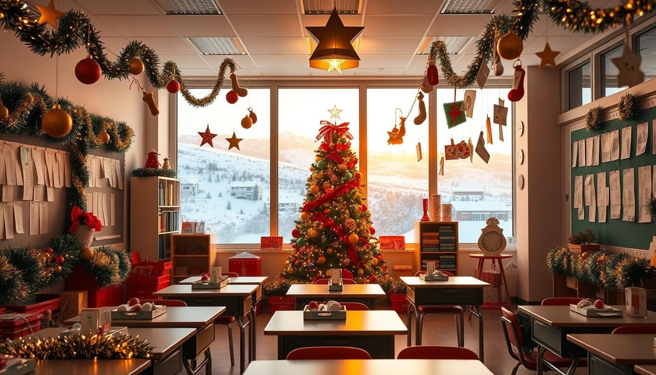 christmas decor ideas classroom