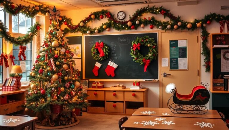 christmas decor ideas for a classroom