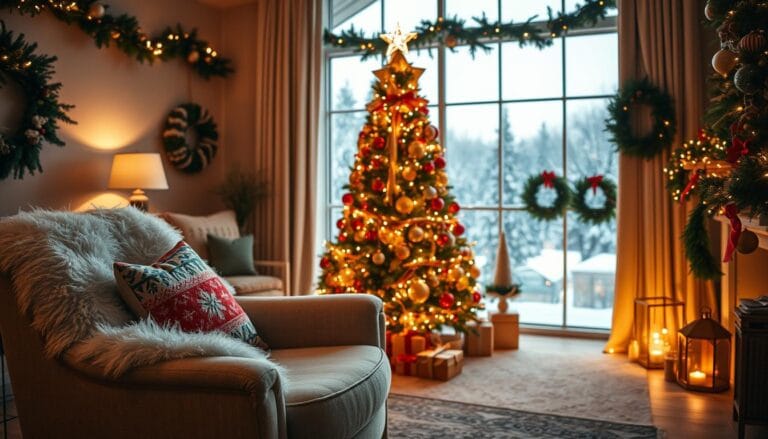 christmas decor ideas for living room