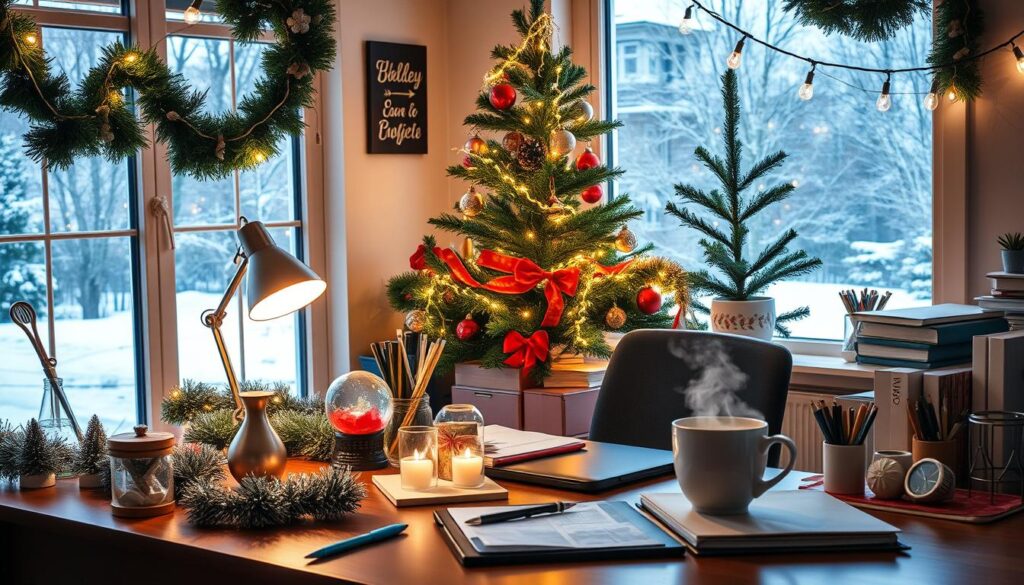 christmas decor ideas for work
